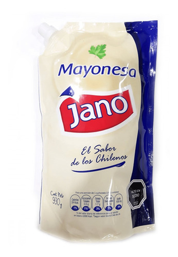 Mayonesa Blanca Jano 930g X 6und