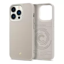 Funda Cyrill Leather Brick Para iPhone 13 Pro Cream