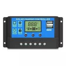 Controlador De Carga Solar Inteligente 30a 12v/24v