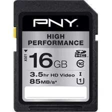 Pny Technologies 16gb High Performance Uhs-i Sdhc Memory Car