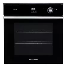 Forno De Embutir A Gás Brastemp 78l Preto Grill Boa84ae 220v