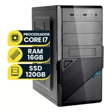 Pc Computador Intel Core I7 3ª Geração 16gb Ram Ssd 120gb 