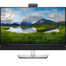 Monitor Dell 24 Mod C2422he Video Conferencia Cor Preto