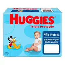 Kit 3 Pct Huggies Tripla Proteção 48 Unidades -m Promoção