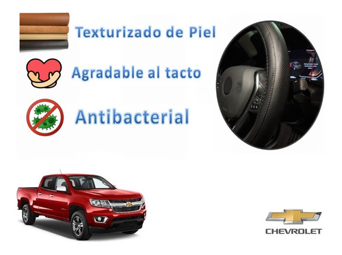 Funda Cubre Volante Piel Chevrolet Colorado 2014 A 2021 Foto 2