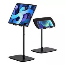 Soporte De Escritorio Para Tablet/celular 5.5 A 21 Negro