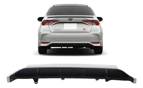 Aplique Traseiro Toyota Corolla 21/24 Ty4493 - Toyota - Código 180368344889