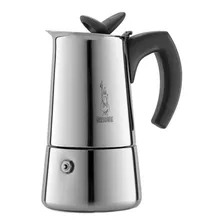 Cafetera Bialetti Musa 6 Cups Manual Acero Inoxidable Italiana