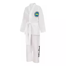 Dobok Taekwondo Traje Uniforme Gup Entrenamiento+ Cinto Bco 