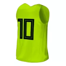 Combo 10 Pecheras Numeradas Entrega Hoy Adulto - Musculosa