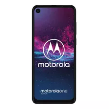 Usado: Motorola One Action 128gb Azul Denim Bom - Trocafone