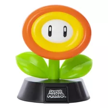 Figura De Accion Paladone® Super Mario Luz Flor De Fuego