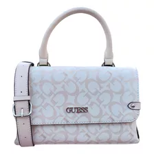 Bolsa Guess Factory Original Jj916919 Beige Grabado Casual D