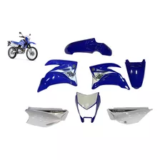 Kit Carenagem Completo Yamaha Lander 250 Azul 2015