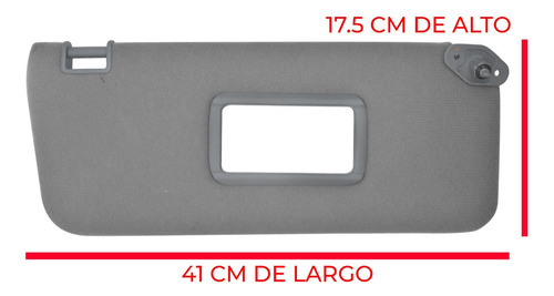 Par Viseras Parasol Nissan Pick Up D21 1994 2007 Gris Foto 5