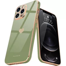 Funda Teageo Para iPhone 12 Pro Light Green