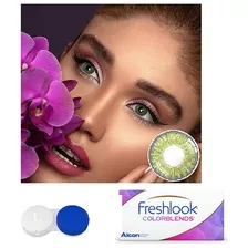 Pupilentes Freshlook Colorblends Original Natural + Estuche