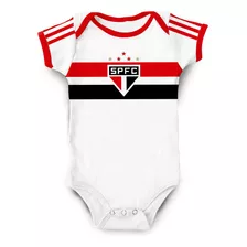 Body São Paulo Bebê Futebol Personalizado Com Nome