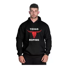 Blusa De Frio Moletom Texas Roping