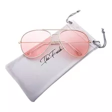 Lentes De Sol - The Fresh Classic Aviator Frame Light Color 