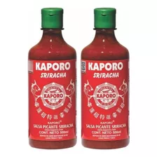 2pzs Kaporo Salsa Sriracha 500 Ml