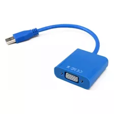 Cabo Adaptador Conversor Usb Para Vga Monitor Usb 3.0/2.0