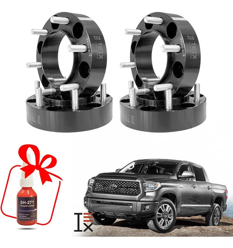 Kit De Espaciadores 6x139.7 1.5 Toyota Tundra 6 Birlos 00-06 Foto 2