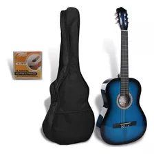 Guitarra Clasica England Legends Abeto 36 Azul