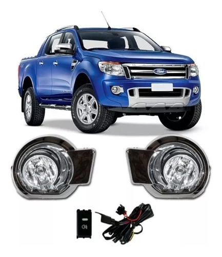 Kit Neblineros Ford Ranger 2011-2014/ Envogratis  Foto 3