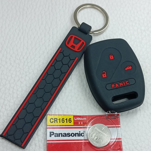 Silicon Funda Llave Honda Civic Accord Con Correa Alta Calid Foto 4