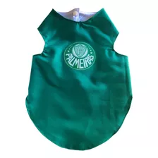 Roupa Pet Torcida Palmeiras Para Pequeno Porte Pp Ao Gg 