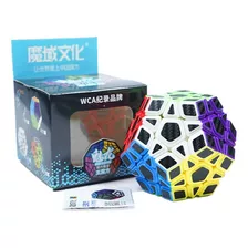 Cubo Rubik Moyu Meilong Megaminx Carbono 3x3 De Colección