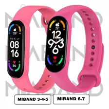 Pulsera Correa Para Xiaomi Mi Band 5 Reemplazo Malla Colores