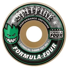 Ruedas Skate Spitfire Conical 101d Green F4 54m | Laminates