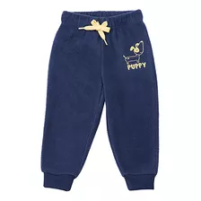 Pantalón De Buzo Bebe Polar Navy Corona