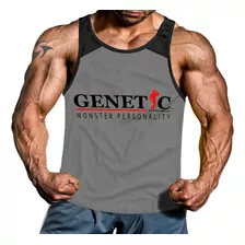 Musculosa 2 Tonos Entrenamiento Monster Personality Genetic 