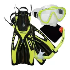 Promate 4570, Yel, Sm, Junior Snorkeling Scuba Diving Mask