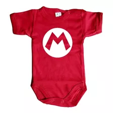 Ropa Body Para Bebé Guagua Mario Bros