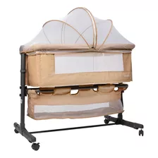 Cuna Corral Bebe Bassinet Bebesit Colecho Plegable Viajero Color Beige