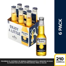 Six Pack Cerveza Coronita - mL a $4