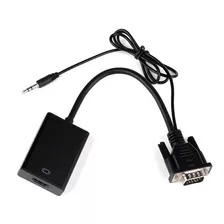 Convertidor Vga A Hdmi Con Audio Digital