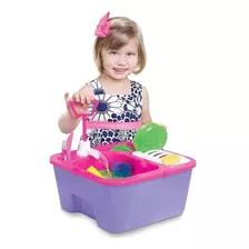 Brinquedo Pia Lava Louças Infantil Splash E Clean