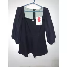 Vestido Jazmín Chebar Nvo Con Etqu; ( No Akiabara; No Paula 