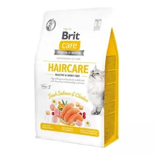 Brit Care Alimento Para Gato Grain Free Haircare 2kg Razas