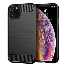 Funda Estuche Para iPhone Acabado Fibra Carbono