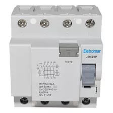 Dr Tetrapolar 25a Interruptor Diferencial Residual 