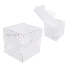 50 Caixas De Acetato 10x10x10 Cm Caxinhas Para Embalagens