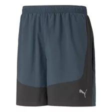 Short Puma Hombre Run Favorite Velocity 7 Azul Negro