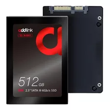 Unidad De Estado Solido Ssd 512gb Addlink S20 Sata 2.5