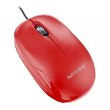 Mouse Usb Rojo 1200 Dpi Multilaser Mo292